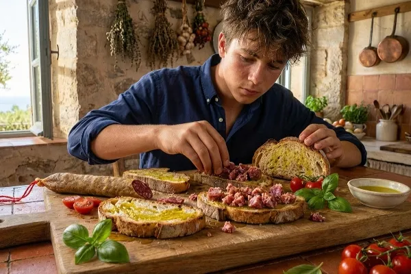 SECUNDARIA JAMON_600x400_Iberico Salchichón - Gedroogde Iberische worst_2.webp