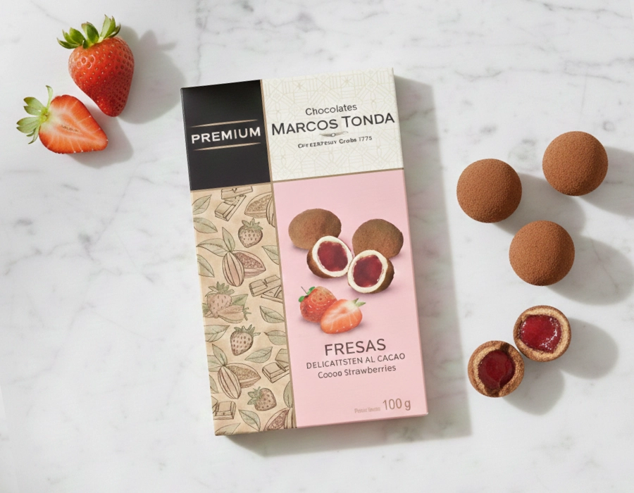 [Delicatesse aardbeien met cacao] Delicatesse aardbeien met cacao