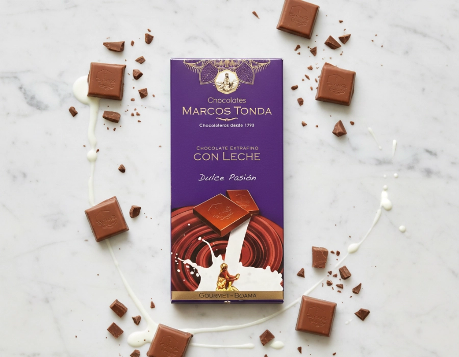 [Gourmet melkchocolade Boama - "Dulce Pasión"] Gourmet melkchocolade Boama - "Dulce Pasión"