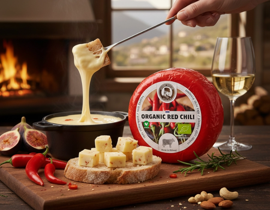 [Biologische Koekaas met Chili] Biologische Koekaas met Chili