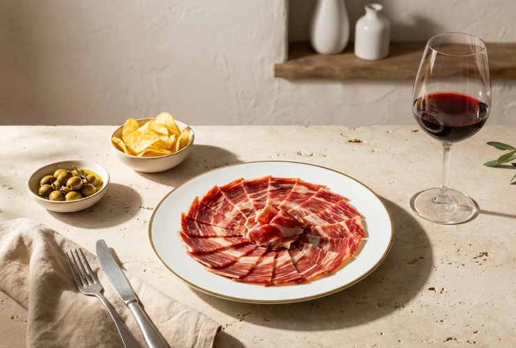 100% Iberico Jamón de Bellota - Met de hand gesneden