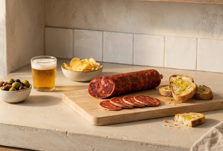 [Iberico Chorizo - Gedroogde Iberische worst] Iberico Chorizo - Gedroogde Iberische worst