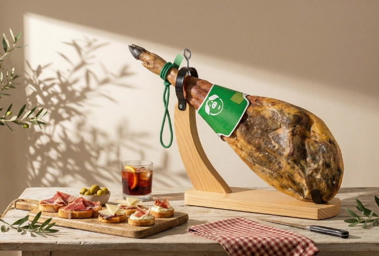 [Iberico schouderham - Paleta Cebo de Campo (100%, 75% of 50% Iberisch ras)] Iberico schouderham - Paleta Cebo de Campo (100%, 75% of 50% Iberisch ras)