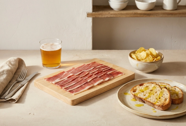 Iberico Jamón de Bellota (50% of 75% ras) - Gesneden