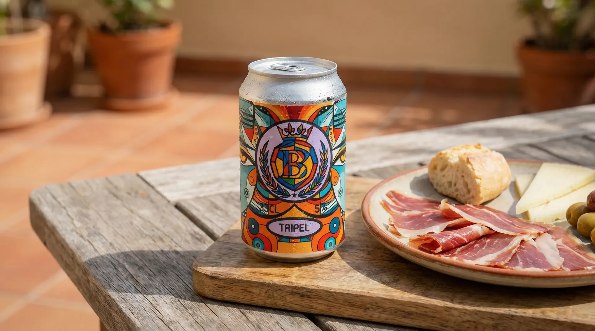 Brouwhoeve Tripel in blik